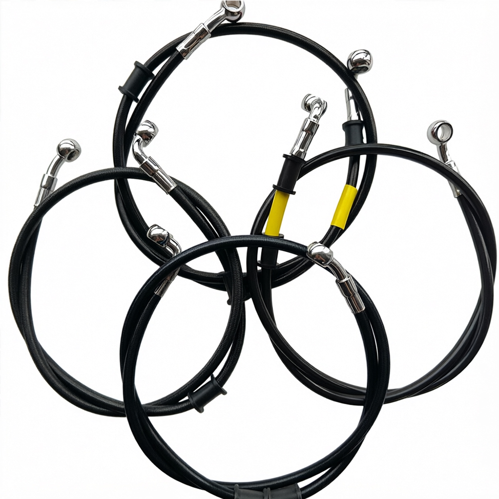 Black 28°-90° Degree Hydraulic - Brake Line Motorcycle review and price